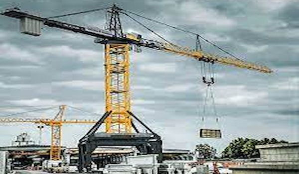 تاور کرین ریلی