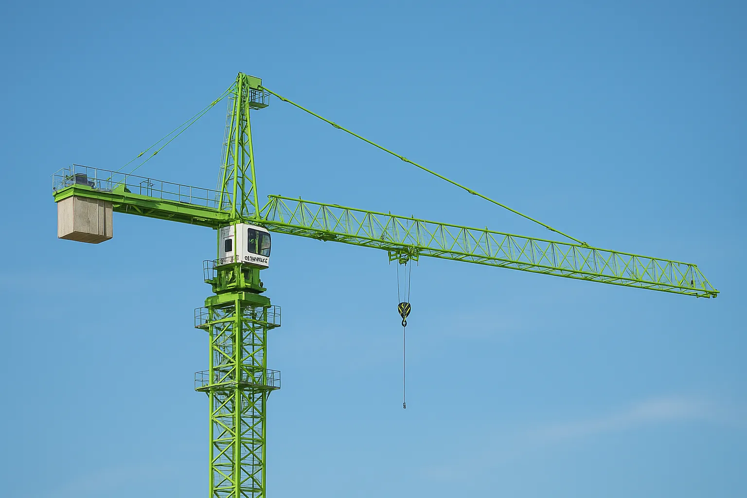 تاور کرین زوم لاین